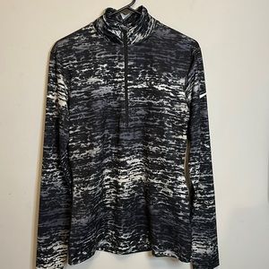 Nike Women’s Black Dri-Fit 1/2 Zip Running Pullover Size L